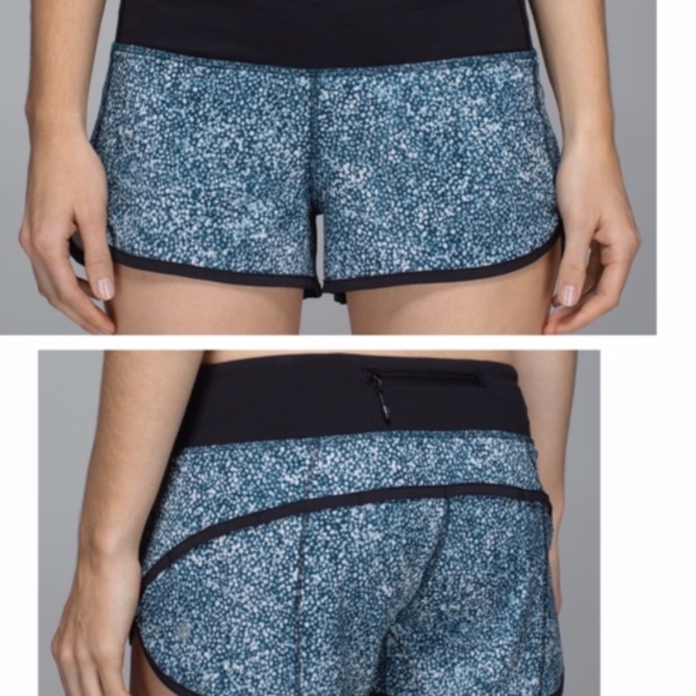 Lululemon Speed Up Short Blue Size 6